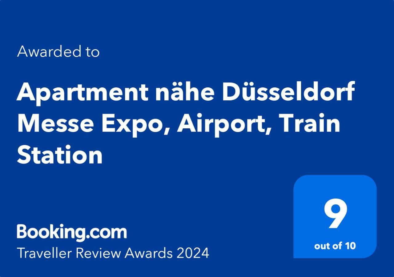 Apartment Naehe Duesseldorf Messe Expo, Airport, Train Station Duisburg Exterior foto